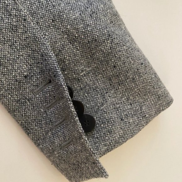 Coveted 00 Theory Staple blazer gray speckle wool, practically new, never worn - Picture 4 of 16